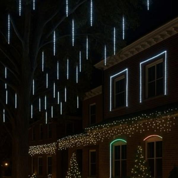 Iluminação Gelo Neve LED para Decoração Exterior